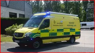 HART Team Turnout out to a Water Job - North West Ambulance Service