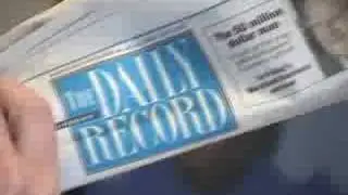 Daily Record Newspaper Commercial