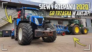 ☆Siewy rzepaku 2020☆ GR Trzaska ☆John deere I Claas I NewHolland I Lemken I