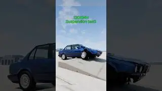 Testing Suspension at Dangerous Speeds #beamngdrive