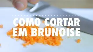 Como Cortar Legumes &agrave; Brunoise  como um Chef | T&eacute;cnicas | Gourmet a dois