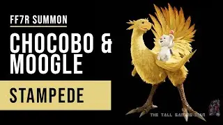 FINAL FANTASY VII REMAKE (FF7R) - Chocobo & Moogle Summon - PS4 Pro