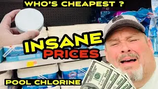 Who has the CHEAPEST Pool Chlorine?