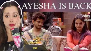 Ayesha Is Back In Bigg Boss 17 | Munawar FARUQUI Attitude & Thug life reaction | Nakhrewali Mona