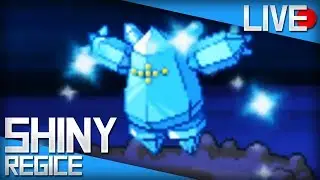 LIVE! Shiny Regice after 1,544 Soft Resets in Pok&eacute;mon Platinum!