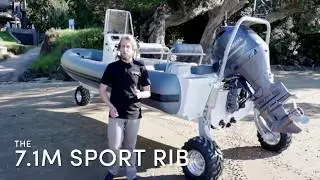 Presenting the Sealegs 7.1m Sport RIB