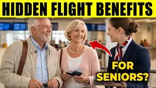 15 Hidden Flight Benefits Airlines Don't Tell Seniors About | Airport NOW
