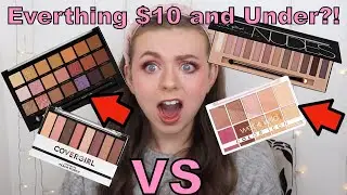 Best Drugstore Eyeshadow Palettes Under $10?! | Makeup Battle