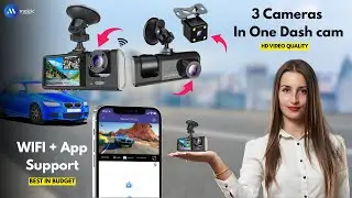 How to install India's Best Vidure WIFI Dash Cam For Your Car| Maizic Navic X3 Wifi Dash Camera