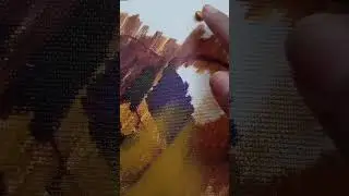 Technique mixte # contraste clair obscur #art # abstrait #