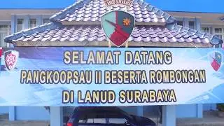 Kunjungan Pangkoopsau II ke Pangkalan TNI AU Surabaya