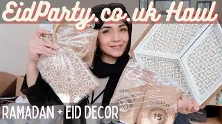 EidParty.co.uk Ramadan and Eid Decor 2021 Haul | SafsLife