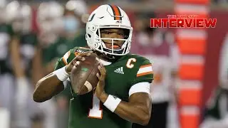 D'Eriq King - Miami (FL) QB #15 vs Michigan State (2021)