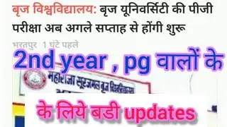 msbu pg time table 2021 || msbu exam 2022