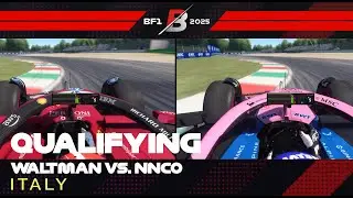BF1 Italy (Monza) 2025 | Side-by-Side Qualifying | BROOKS F1 League - Round: 16/24