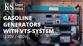 K&ouml;nner & S&ouml;hnen gasoline generators with VTS system (models 1/3)