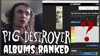 Pig Destroyer Albums Ranked