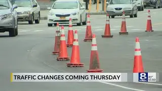 Traffic changes in the city of Rochester