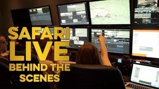 Behind the scenes with #SafariLIVE!