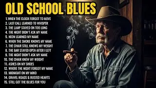 Dark Blues Guitar Playlist (1+ Hours) | Lonely Nights, Smoke & Old School Blues