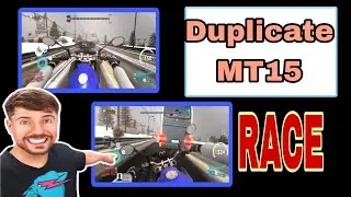 Duplicate MT15 Highway 🛣️ racing ABS break 😱