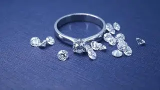 Кольцо с бриллиантом от Diamond Gallery💎, которые сверкают в ваших украшениях!