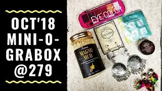 Mini-O-Grabox October 2018 @279 | Honest Review | Free Shipping