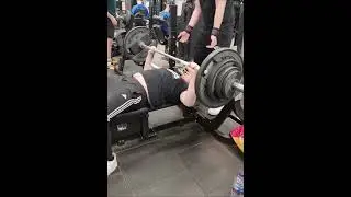 95KG Bench PR 🏋&zwj;♂️ @ 93KG BW