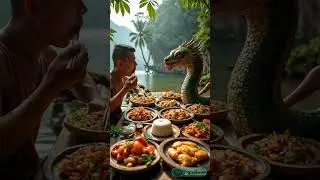 Epic Thai Food Picnic by the Waterfall River