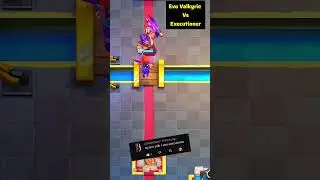 Evo Valkyrie Vs Evo Executioner - Clash Royale #shorts