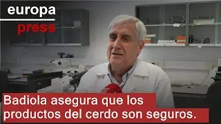 Badiola (Unizar) dice que los productos del cerdo son 