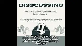 Sales Promotions and their Role in Integrated Marketing Communications | BUS311