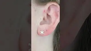 Lab Diamond Earring / 14k Gold Earring / Diamond Cluster Earring / Art Deco / Flower Design Earrings