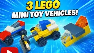 How to make mini Lego toys with random bricks | Satisfying DIY video 