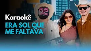 ERA SOL QUE ME FALTAVA &mdash; ANA CASTELA, COUNTRYBEAT (KARAOK&Ecirc;)