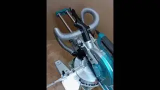 Комплект пылеудаления для торцовочной пилы Makita LS0816F собственной разработки.