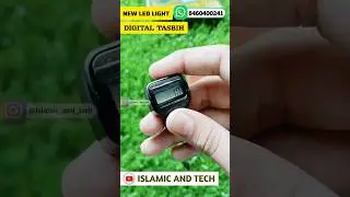 Rs 150 Life STYLE FINGER COUNTER NEW LED LIGHT DIGITAL TASBIH ORDER NOW #islamicandtech