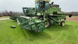 John Deere 7700 Combine w/22' Header - Lot 17941