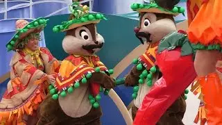 (ドナが踊っている時の後ろのチデw⑭ハラペーニョ取り合い編)テーブル･イズ･ウェイティング【TDS】2017/3/4 2回目