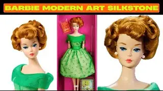 Modern Art Barbie Silkstone Doll Just arrived Let’s Open Her Up!