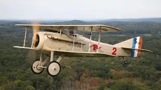 SPAD S.VII biplane.&rdquo;Formidable WWI dogfighter&rdquo;#shorts#