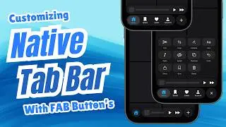 Customizing Native Tab Bar With FAB Buttons | Tab Bar Custom Search Role Button | iOS 26 | Xcode 26