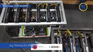 Rig Testing RX 580 8GB - RX 5700 XT | Zakria ZU
