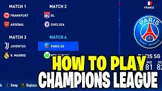 FIFA 23 HOW TO PLAY WOMENS CHAMPIONS LEAGUE