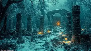 Echoes of the Celtic Realm: Medieval Music Amidst Snowy Enchanted Ruins ❄️ Celtic Winter Melodies