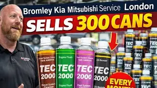 Bromley Kia Mitsubishi Service London sells 300 Cans TEC 2000 every month