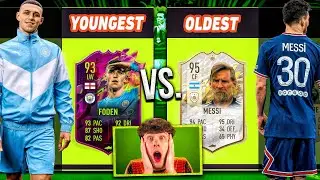 OLDEST vs. YOUNGEST... FUT DRAFT BATTLE! ⚔️