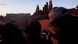 LeRoy DeJolie Teaches Arizona Highways Photo Workshop on Hunts Mesa