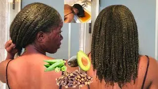 COMMENT AVOIR DE LONGS CHEVEUX CRÉPUS | SOINS HYDRATATION INTENSE | GIROFLE-GOMBO