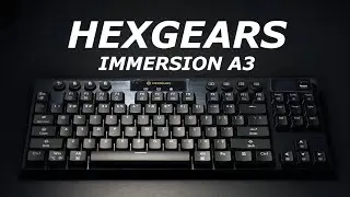 Hexgears Immersion A3 TKL Review | Unboxing, Sound Test